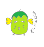 ナス鳥＆トマ鳥（個別スタンプ：28）