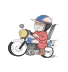 旧単車乗り！（個別スタンプ：2）