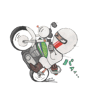 旧単車乗り！（個別スタンプ：8）