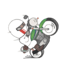 旧単車乗り！（個別スタンプ：36）