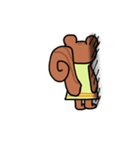 クマリスの日常（個別スタンプ：4）