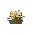 変な爺さんたち（個別スタンプ：13）