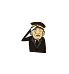 変な爺さんたち（個別スタンプ：25）