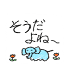 クレヨン風スタンプ（個別スタンプ：38）
