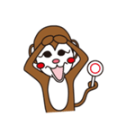 サルのまさーる（個別スタンプ：7）