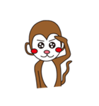 サルのまさーる（個別スタンプ：11）