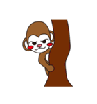 サルのまさーる（個別スタンプ：21）