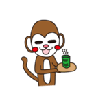 サルのまさーる（個別スタンプ：24）