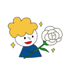 女の子とうさぎの一年（個別スタンプ：16）