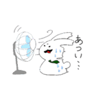 女の子とうさぎの一年（個別スタンプ：22）