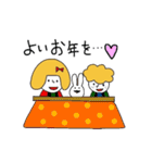 女の子とうさぎの一年（個別スタンプ：27）