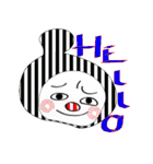 カブッてる（個別スタンプ：1）