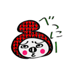 カブッてる（個別スタンプ：6）