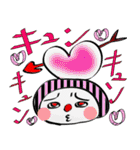 カブッてる（個別スタンプ：35）