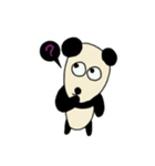 6才が描くパンダ（個別スタンプ：21）