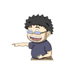 ぽっちゃりボーイ（個別スタンプ：1）