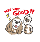 HAPPY COCKER FAMILY（個別スタンプ：3）