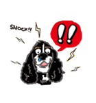 HAPPY COCKER FAMILY（個別スタンプ：4）