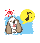 HAPPY COCKER FAMILY（個別スタンプ：14）