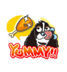 HAPPY COCKER FAMILY（個別スタンプ：17）