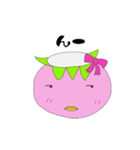 小さなカッパ 女の子ver（個別スタンプ：7）