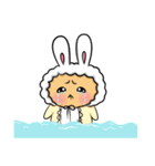 Peanut bunny baby（個別スタンプ：21）