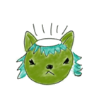 ねこかっぱ。（個別スタンプ：3）