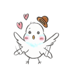 ミィちゃん小鳥 by isasun（個別スタンプ：17）