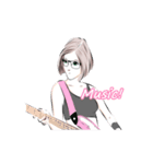 Girl Act（個別スタンプ：39）