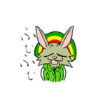 レゲエうさぎ（個別スタンプ：3）