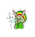 レゲエうさぎ（個別スタンプ：5）