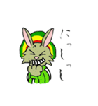 レゲエうさぎ（個別スタンプ：6）