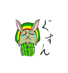 レゲエうさぎ（個別スタンプ：9）