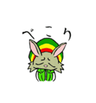 レゲエうさぎ（個別スタンプ：33）