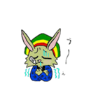 レゲエうさぎ（個別スタンプ：36）