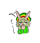 レゲエうさぎ（個別スタンプ：38）