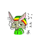 レゲエうさぎ（個別スタンプ：40）