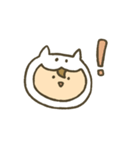 しろねこおとこ（個別スタンプ：2）