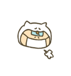 しろねこおとこ（個別スタンプ：21）