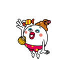 キュートなおとめさん 2（個別スタンプ：9）