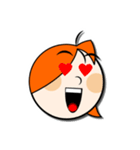 orange the blonde（個別スタンプ：17）