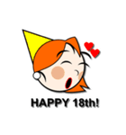 orange the blonde（個別スタンプ：18）