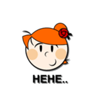 orange the blonde（個別スタンプ：21）