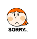orange the blonde（個別スタンプ：26）