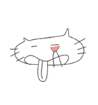 ミスター猫とアヒルプリンセス（個別スタンプ：6）