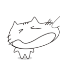 ミスター猫とアヒルプリンセス（個別スタンプ：12）