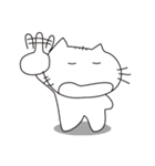 ミスター猫とアヒルプリンセス（個別スタンプ：33）
