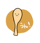 身近なものたちがひとこと。（個別スタンプ：1）