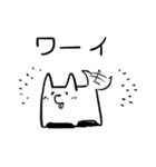 白黒スタンプ（個別スタンプ：4）