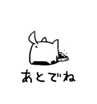 白黒スタンプ（個別スタンプ：5）